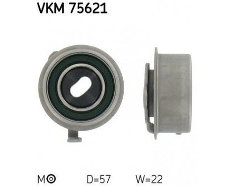 Spännrulle, tandrem VKM 75621 SKF