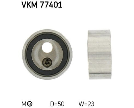 Spännrulle, tandrem VKM 77401 SKF