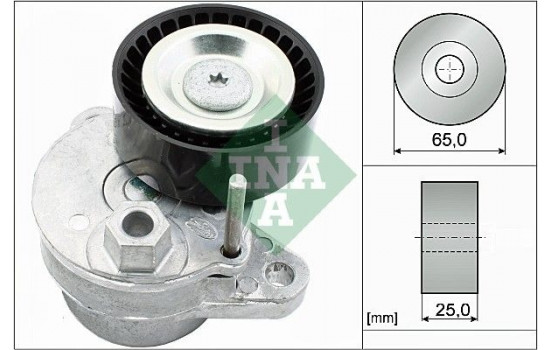 Sträckare, flerspårsrem 534 0540 10 Ina