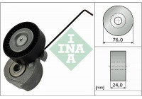 Sträckare, flerspårsrem 534032410 Ina
