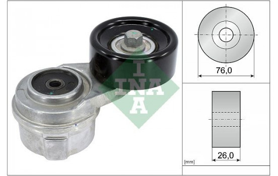 Sträckare, flerspårsrem 534041710 Ina