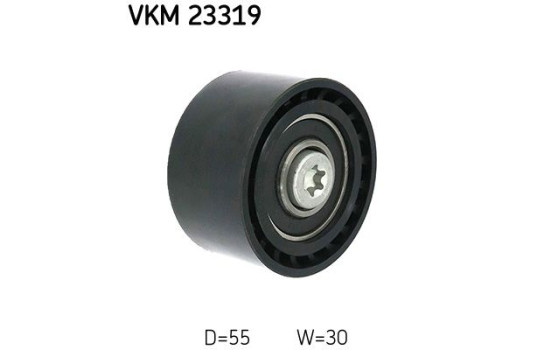 Styrremskiva, kamrem VKM 23319 SKF, bild 2