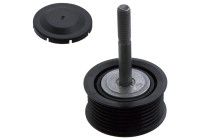 Styrrulle, flerspårsrem 102177 FEBI