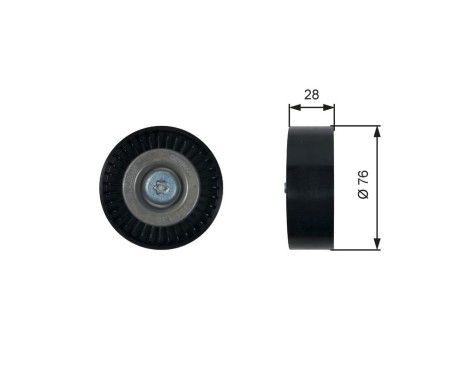 Styrrulle, flerspårsrem DriveAlign® T36423 Gates