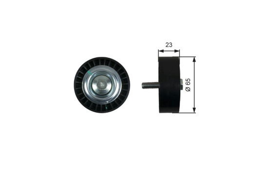 Styrrulle, flerspårsrem DriveAlign® T36622 Gates