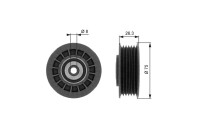 Styrrulle, flerspårsrem DriveAlign® T38092 Gates