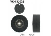 Styrrulle, flerspårsrem VKM 31002 SKF
