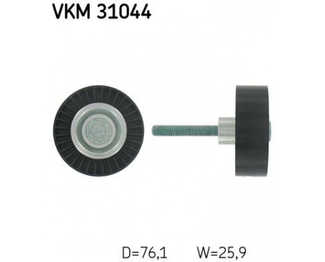 Styrrulle, flerspårsrem VKM 31044 SKF
