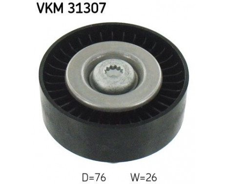 Styrrulle, flerspårsrem VKM 31307 SKF