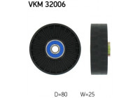 Styrrulle, flerspårsrem VKM 32006 SKF