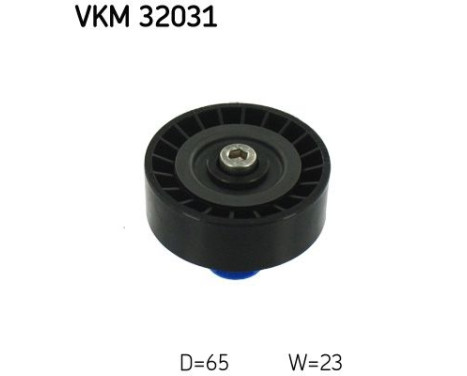Styrrulle, flerspårsrem VKM 32031 SKF