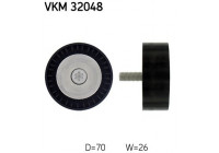 Styrrulle, flerspårsrem VKM 32048 SKF