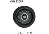 Styrrulle, flerspårsrem VKM 32093 SKF