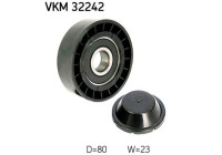 Styrrulle, flerspårsrem VKM 32242 SKF