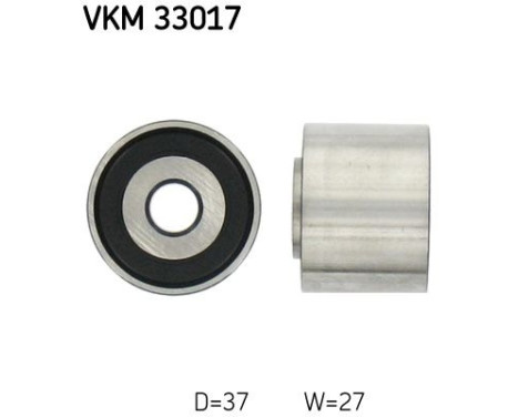 Styrrulle, flerspårsrem VKM 33017 SKF