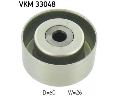 Styrrulle, flerspårsrem VKM 33048 SKF