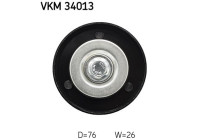 Styrrulle, flerspårsrem VKM 34013 SKF