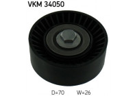 Styrrulle, flerspårsrem VKM 34050 SKF