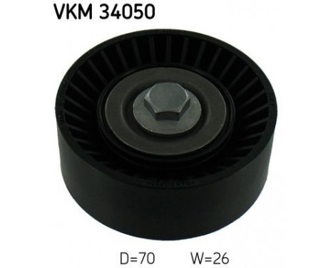 Styrrulle, flerspårsrem VKM 34050 SKF