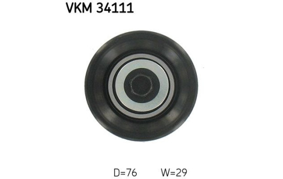Styrrulle, flerspårsrem VKM 34111 SKF, bild 2