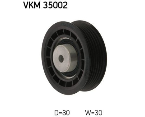 Styrrulle, flerspårsrem VKM 35002 SKF