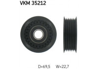 Styrrulle, flerspårsrem VKM 35212 SKF