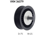 Styrrulle, flerspårsrem VKM 36079 SKF