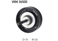 Styrrulle, flerspårsrem VKM 36500 SKF