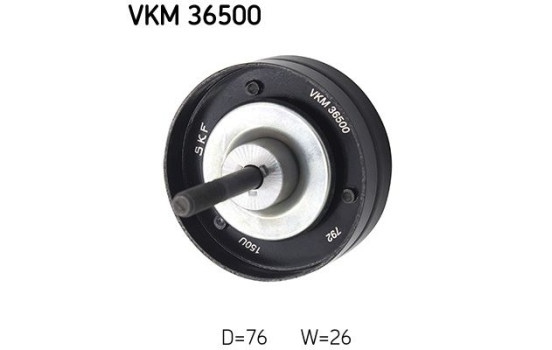 Styrrulle, flerspårsrem VKM 36500 SKF
