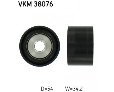 Styrrulle, flerspårsrem VKM 38076 SKF