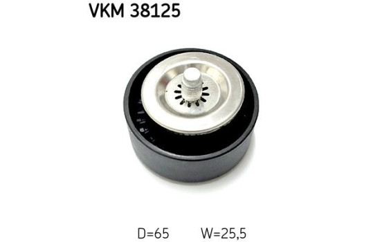 Styrrulle, flerspårsrem VKM 38125 SKF