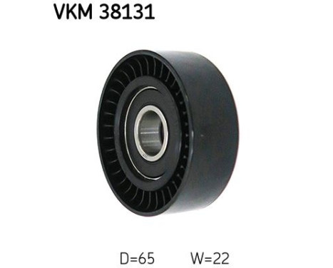 Styrrulle, flerspårsrem VKM 38131 SKF, bild 2