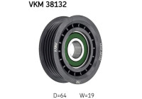 Styrrulle, flerspårsrem VKM 38132 SKF