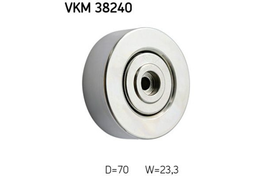 Styrrulle, flerspårsrem VKM 38240 SKF