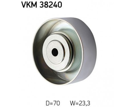 Styrrulle, flerspårsrem VKM 38240 SKF, bild 2