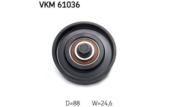 Styrrulle, flerspårsrem VKM 61036 SKF, bild 2