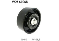 Styrrulle, flerspårsrem VKM 61068 SKF