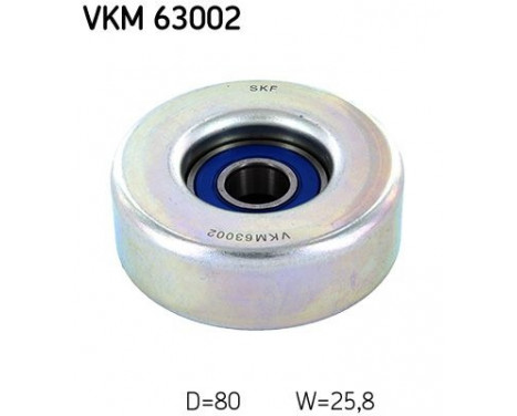 Styrrulle, flerspårsrem VKM 63002 SKF