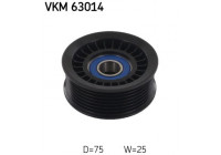 Styrrulle, flerspårsrem VKM 63014 SKF