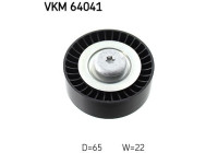 Styrrulle, flerspårsrem VKM 64041 SKF