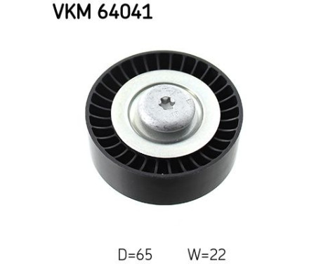 Styrrulle, flerspårsrem VKM 64041 SKF