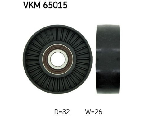 Styrrulle, flerspårsrem VKM 65015 SKF