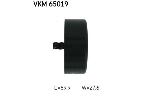Styrrulle, flerspårsrem VKM 65019 SKF, bild 3