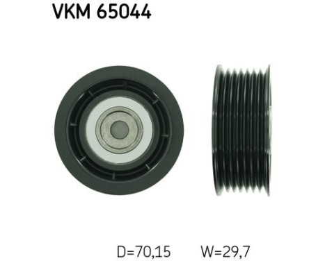 Styrrulle, flerspårsrem VKM 65044 SKF