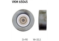 Styrrulle, flerspårsrem VKM 65045 SKF