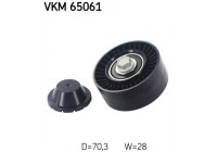 Styrrulle, flerspårsrem VKM 65061 SKF