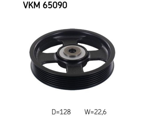 Styrrulle, flerspårsrem VKM 65090 SKF