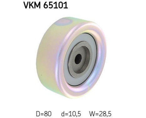 Styrrulle, flerspårsrem VKM 65101 SKF