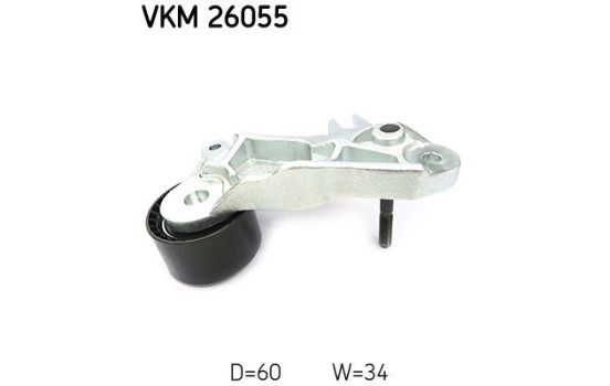Styrrulle, kamrem VKM 26055 SKF, bild 5