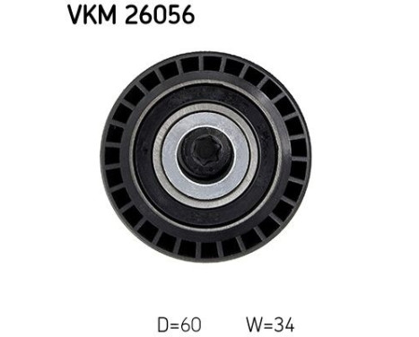 Styrrulle, kamrem VKM 26056 SKF, bild 2